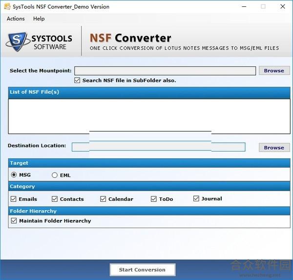 SysTools NSF Split下载