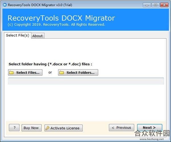 RecoveryTools DOCX Migrator(DOCX文件转换器) v3.0 官方版