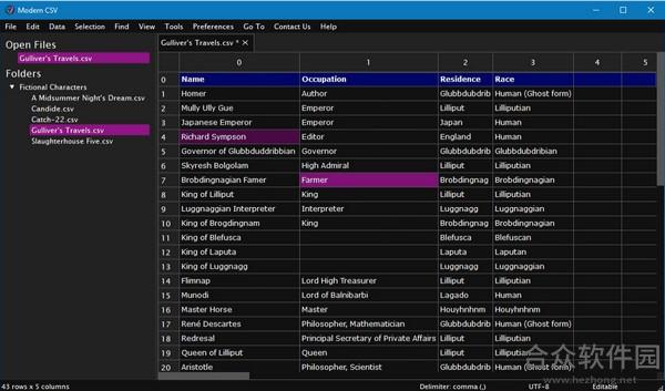 Modern CSV(csv文件编辑器) 64位破解版 v1.0