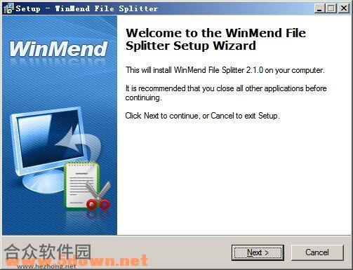 WinMend File Splitter下载