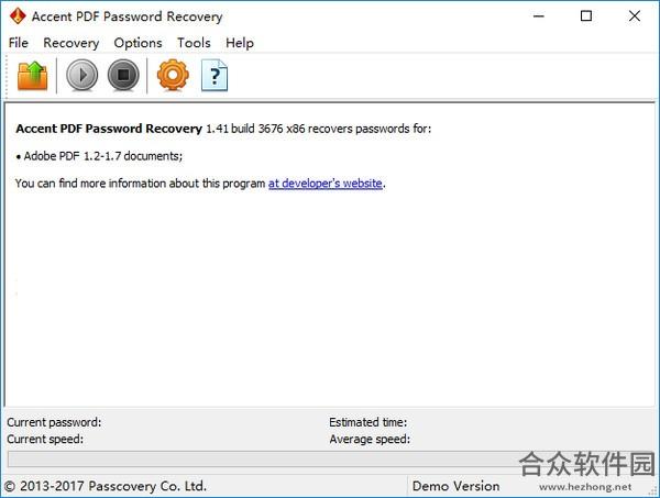 Accent PDF Password Recovery v20.09 最新版