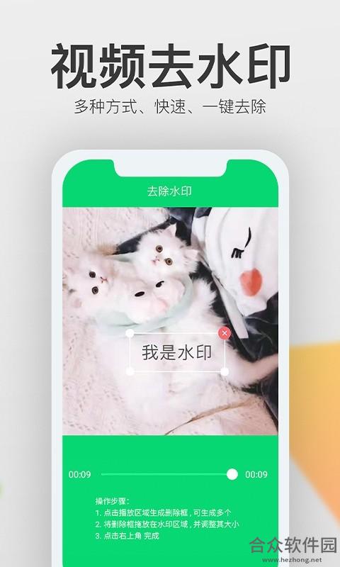 视频一键去水印app