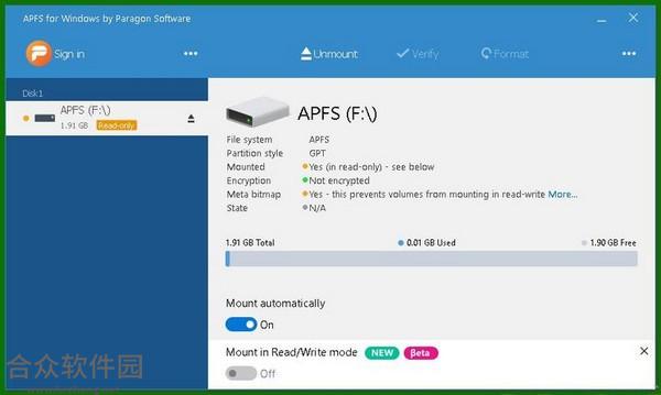 APFS for Windows下载