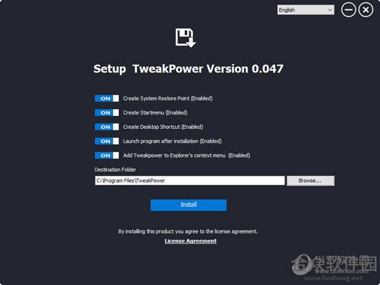 TweakPower(电脑性能优化工具)绿色便携版下载 v1.072[百度网盘资源]