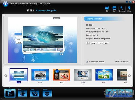 iPixSoft Flash Gallery Factory下载