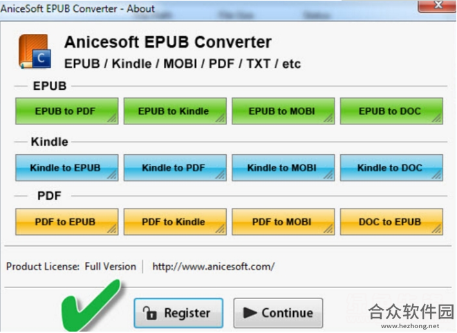 anicesoft epub converter破解版下载