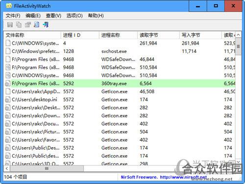 FileActivityWatch(系统任务管理器) v1.06 绿色中文版