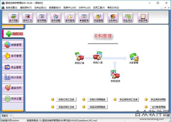 里诺进销存管理软件 v6.82 网络版