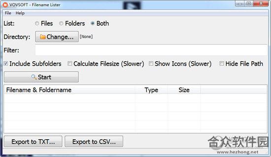 Filename Lister v2.5.0.0 官方版