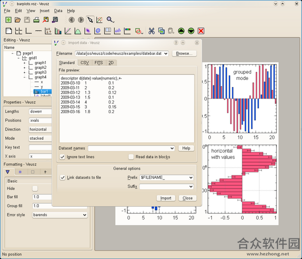 Veusz(科学图表绘制程序) v3.3.1 官方版