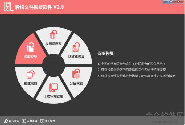 轻松文件恢复软件 v2.0  官方版