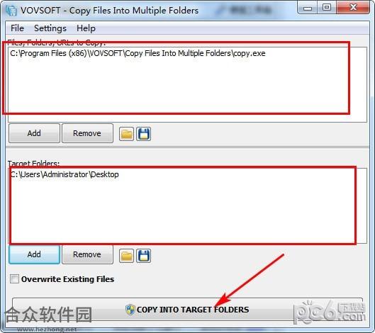 Copy Files Into Multiple Folders下载