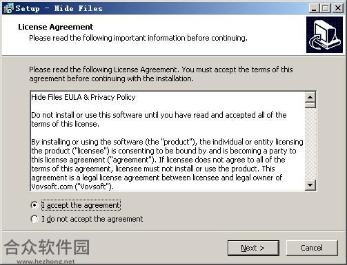 VovSoft Hide Files