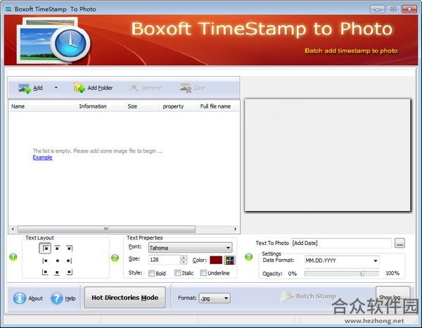 Boxoft TimeStamp to Photo v1.6.0 官方版