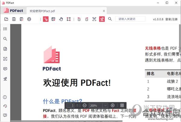 PDFact(智能PDF阅读平台) v1.0.0.8 官方版