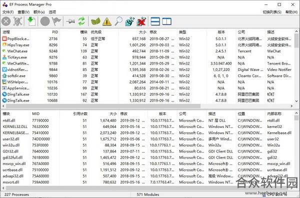 EF Process Manager（系统进程查看工具） V0.7.7.0 官方版