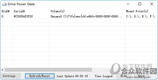 Drive Power State(硬盘运行时间查询工具) v1.0 免费版