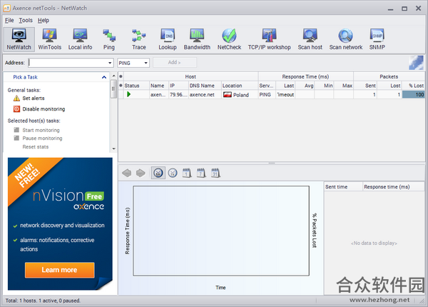 Axence NetTools(监视主机) v5.0 官方版