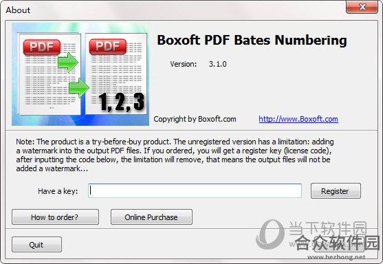 Boxoft PDF Bates Numbering(PDF编号软件)下载 v3.1.0官方版