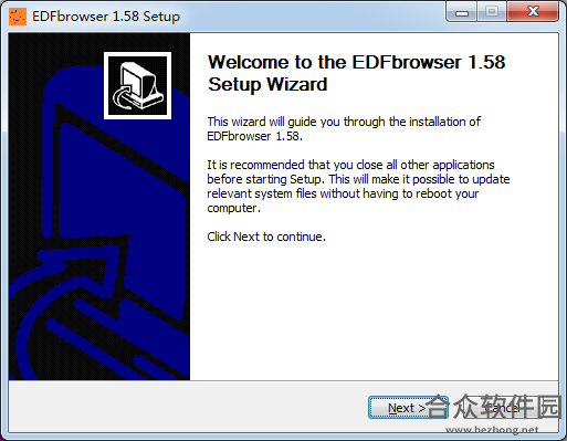 EDFbrowser(EDF和BDF浏览编辑器) v1.66 绿色英文免费版