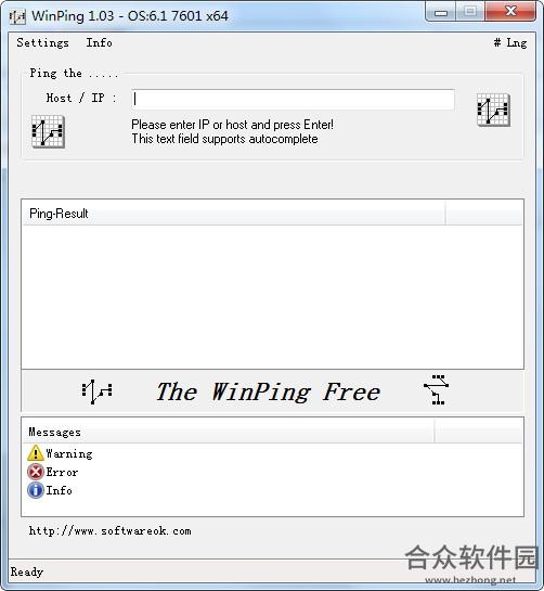 WinPing免费版 v1.61 官方最新版
