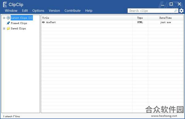 ClipClip(剪贴板管理工具) v2.1.1754 免费版