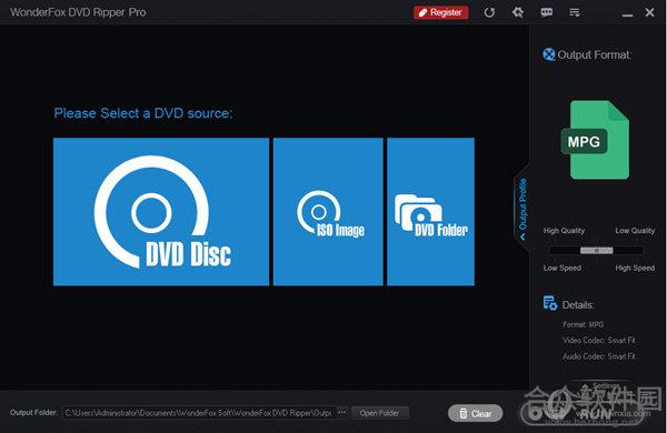 WonderFox DVD Ripper（DVD视频转换抓取软件） V9.7 官方版下载