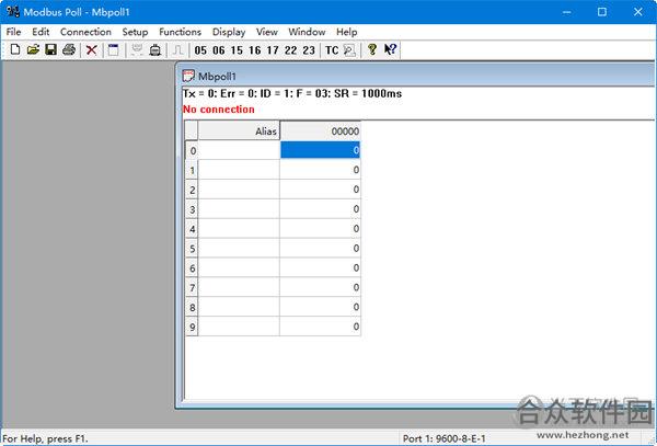 modbus poll破解版(附注册码) v6.3.1