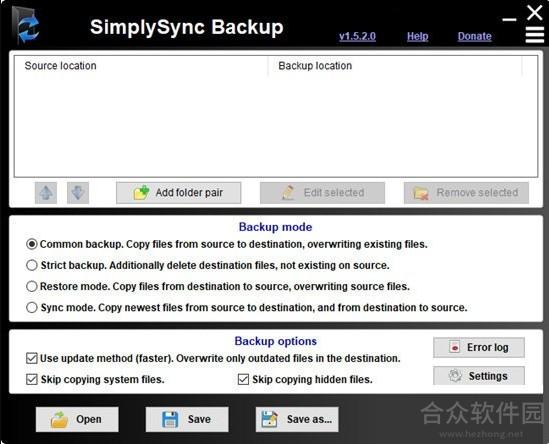 SimplySync Backup v1.5.2.0 绿色版