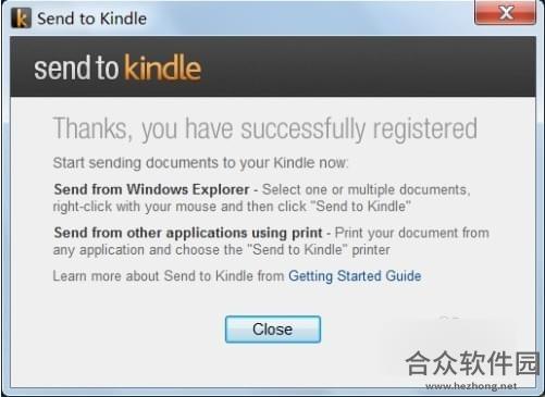 Send to Kindle