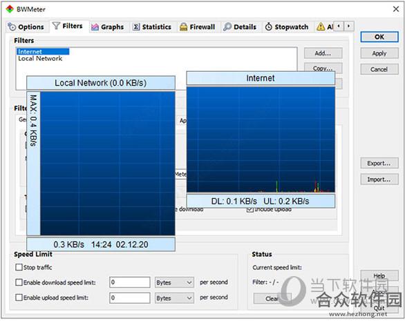 BWMeter(带宽监控软件) 8.1.2中文破解版 (附注册机)