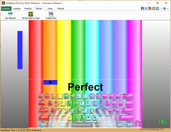 KeyBlaze Typing Tutorhi打字练习工具绿色版 v4.02