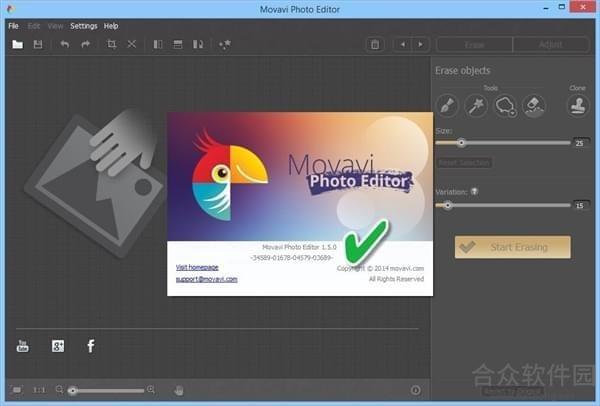 Movavi Photo Editor(照片编辑软件) v5.7.0 免费版