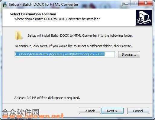 Batch DOCX to HTML Converter