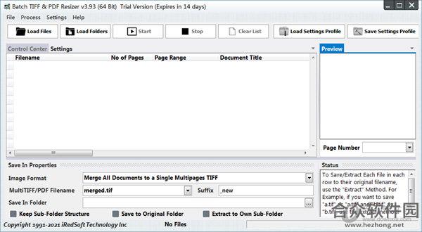 Batch TIFF PDF Resizer(PDF文件处理软件) v3.93 官方版